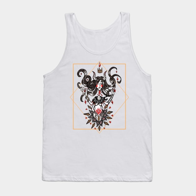 Medusa Tank Top by LittleGreenHat